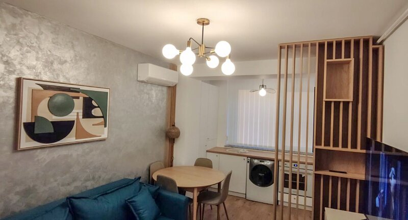 Pipera, rond OMV, studio, nou, lux, dormitor separat, parcare