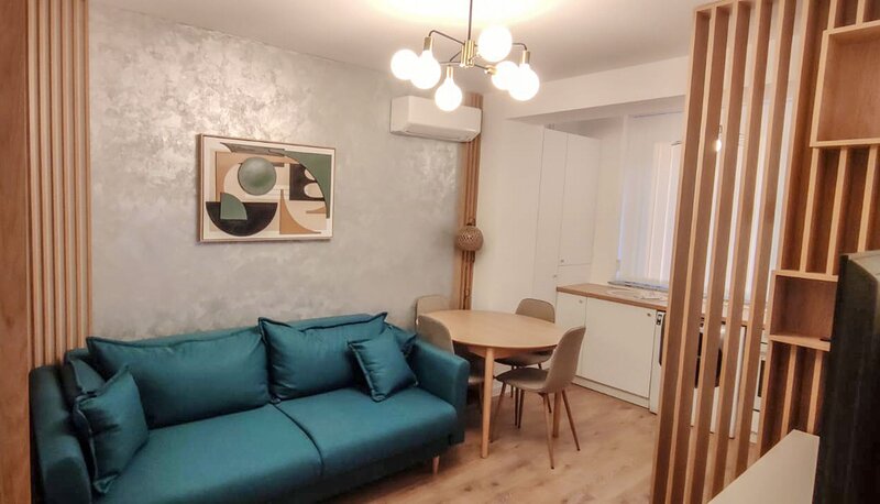 Pipera, rond OMV, studio, nou, lux, dormitor separat, parcare