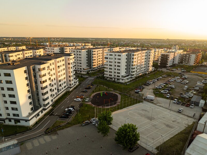 Pipera, rond OMV, studio, nou, lux, dormitor separat, parcare